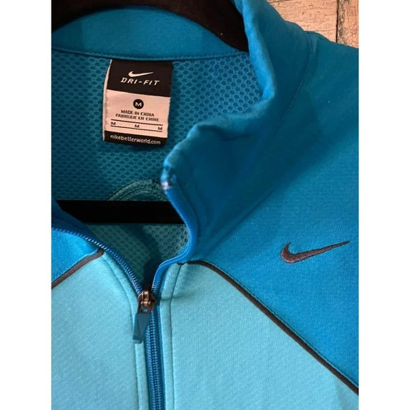 Nike Track Jacket DRI-FIT Super Cute Blues Girls/Juniors Medium 💙 - Picture 4 of 6